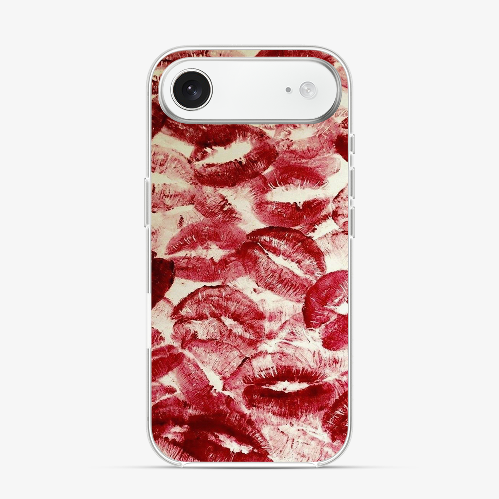 Red Lips Pattern iPhone Air Case