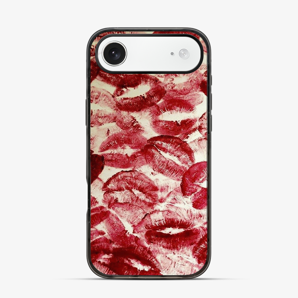 Red Lips Pattern iPhone Air Case