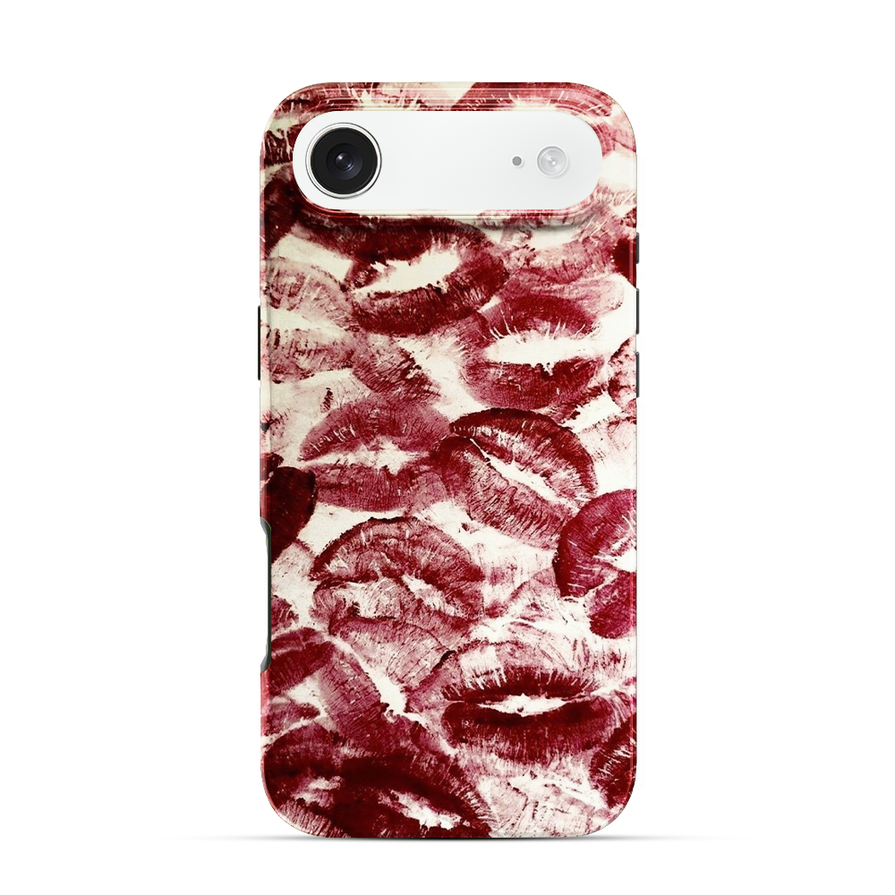 Red Lips Pattern iPhone Air Case