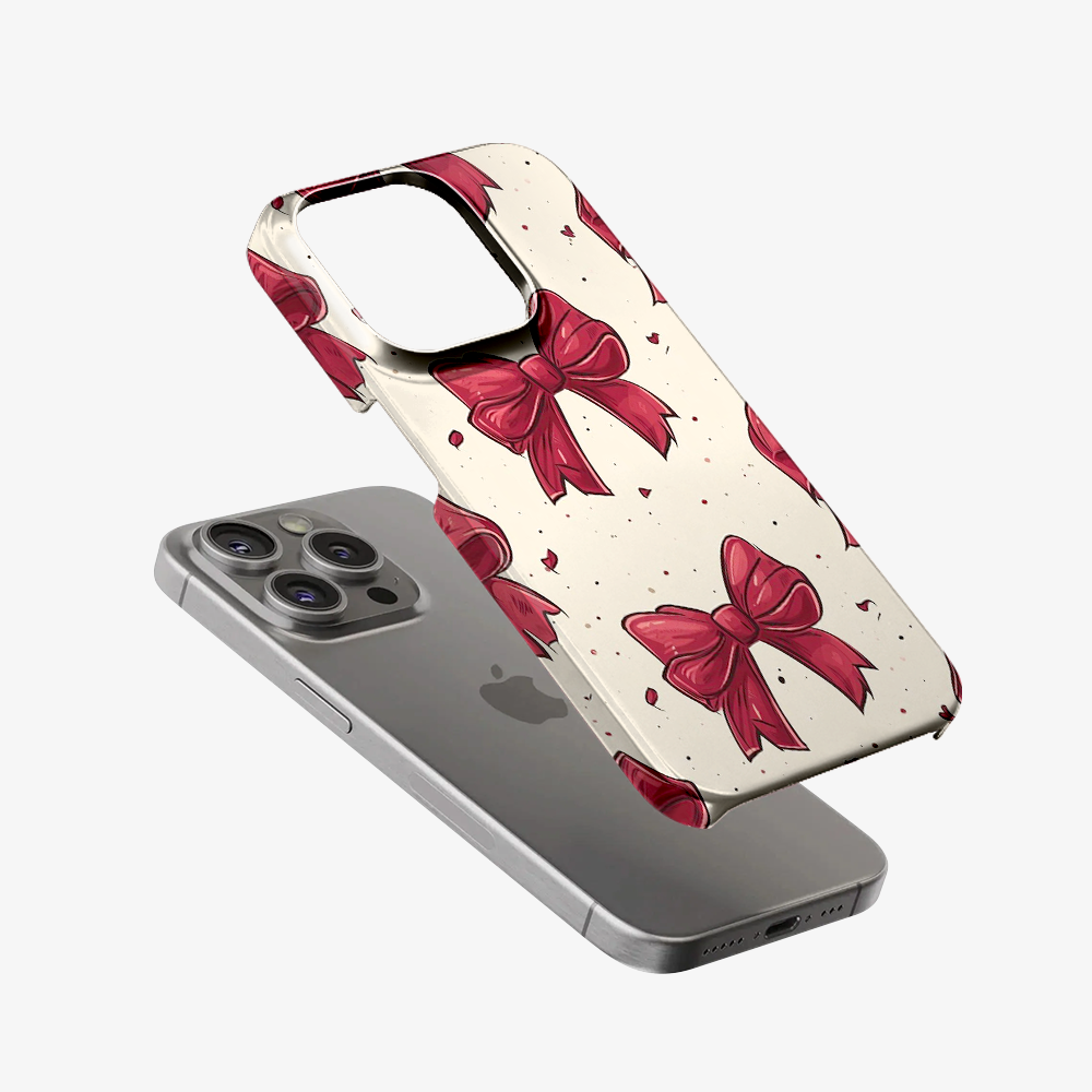 Bow And Heart Phone Case