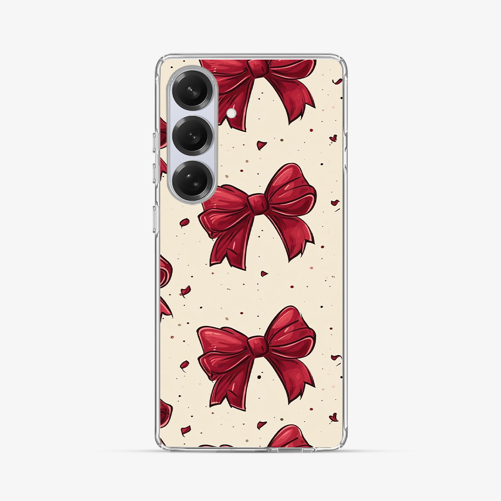 Bow And Heart Samsung Phone Case Hard 2.0 Case