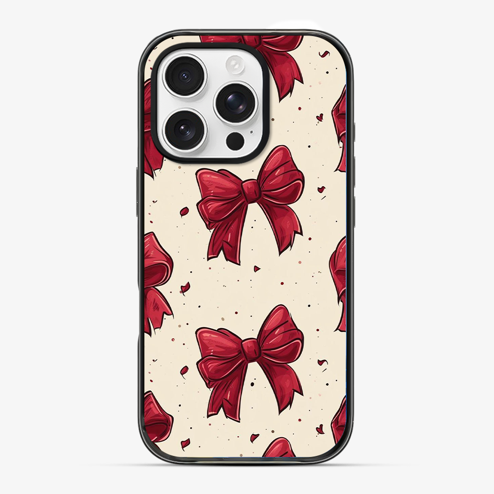 Bow And Heart Phone Case Hard 2.0 Case