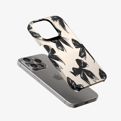 Coquette Black Bow Phone Case