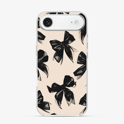 Coquette Black Bow iPhone Air Case