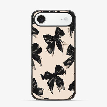 Coquette Black Bow iPhone Air Case