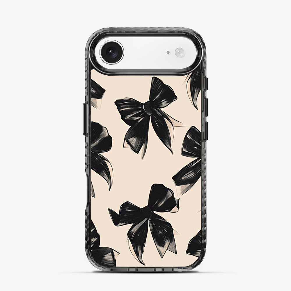Coquette Black Bow iPhone Air Case