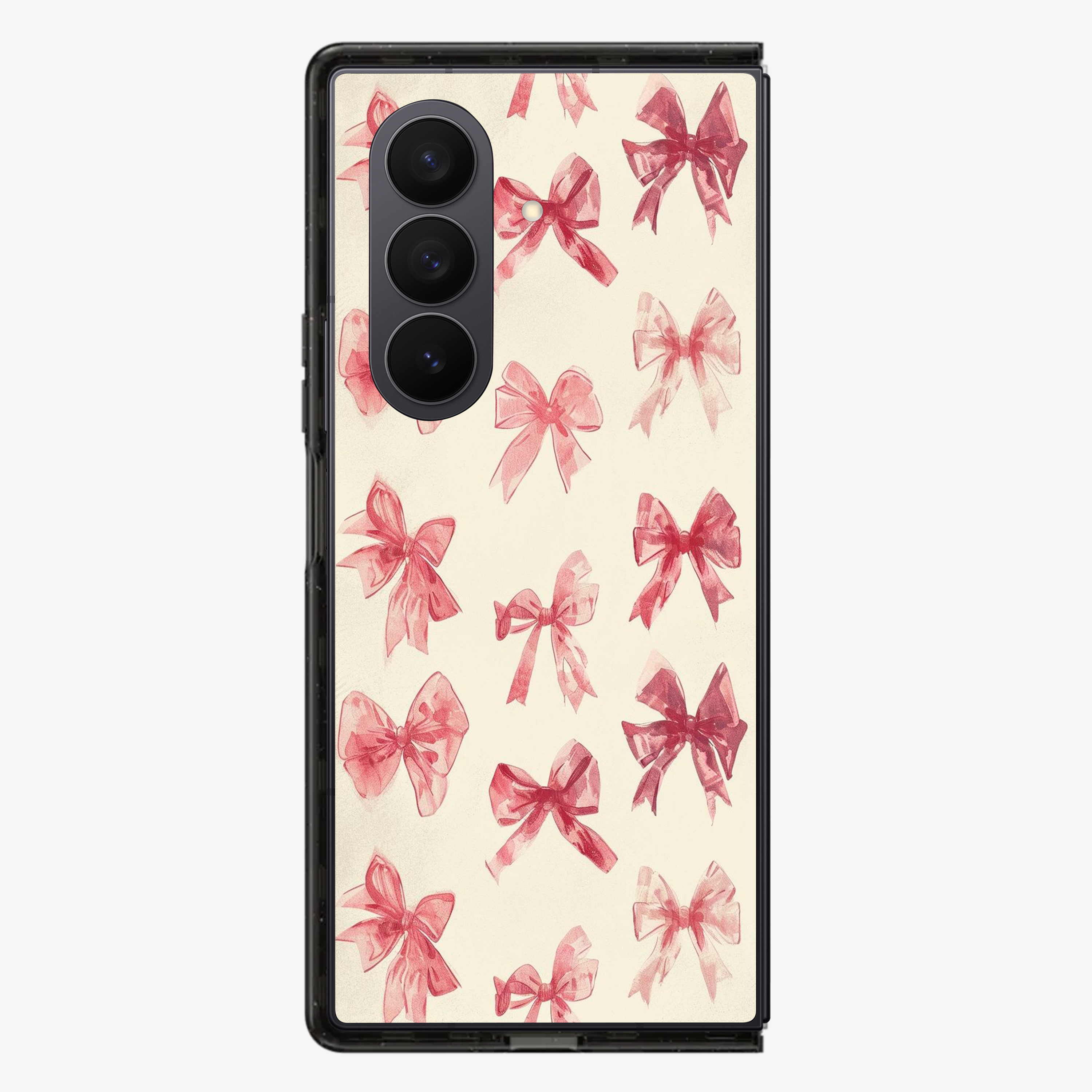 Coquette Sketchy Bow Samsung Z Fold Phone Case