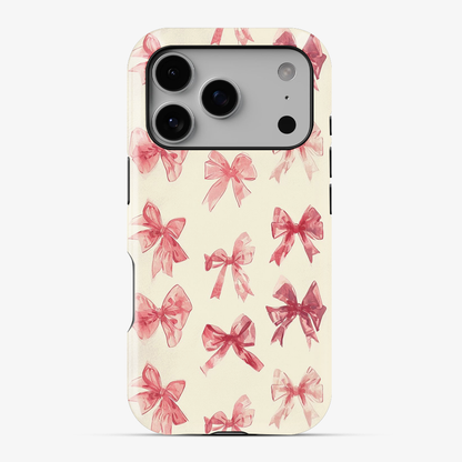 Coquette Sketchy Bow Phone Case