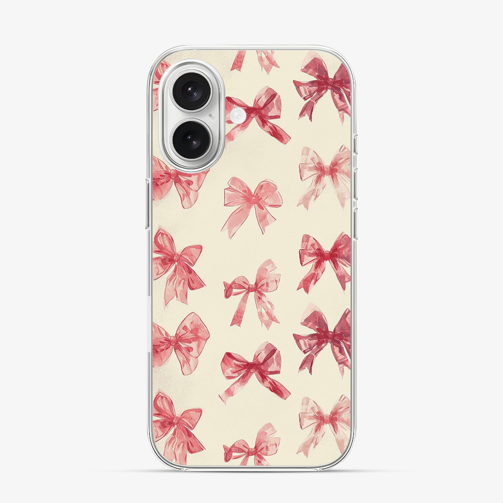 Coquette Sketchy Bow iPhone 17 Case