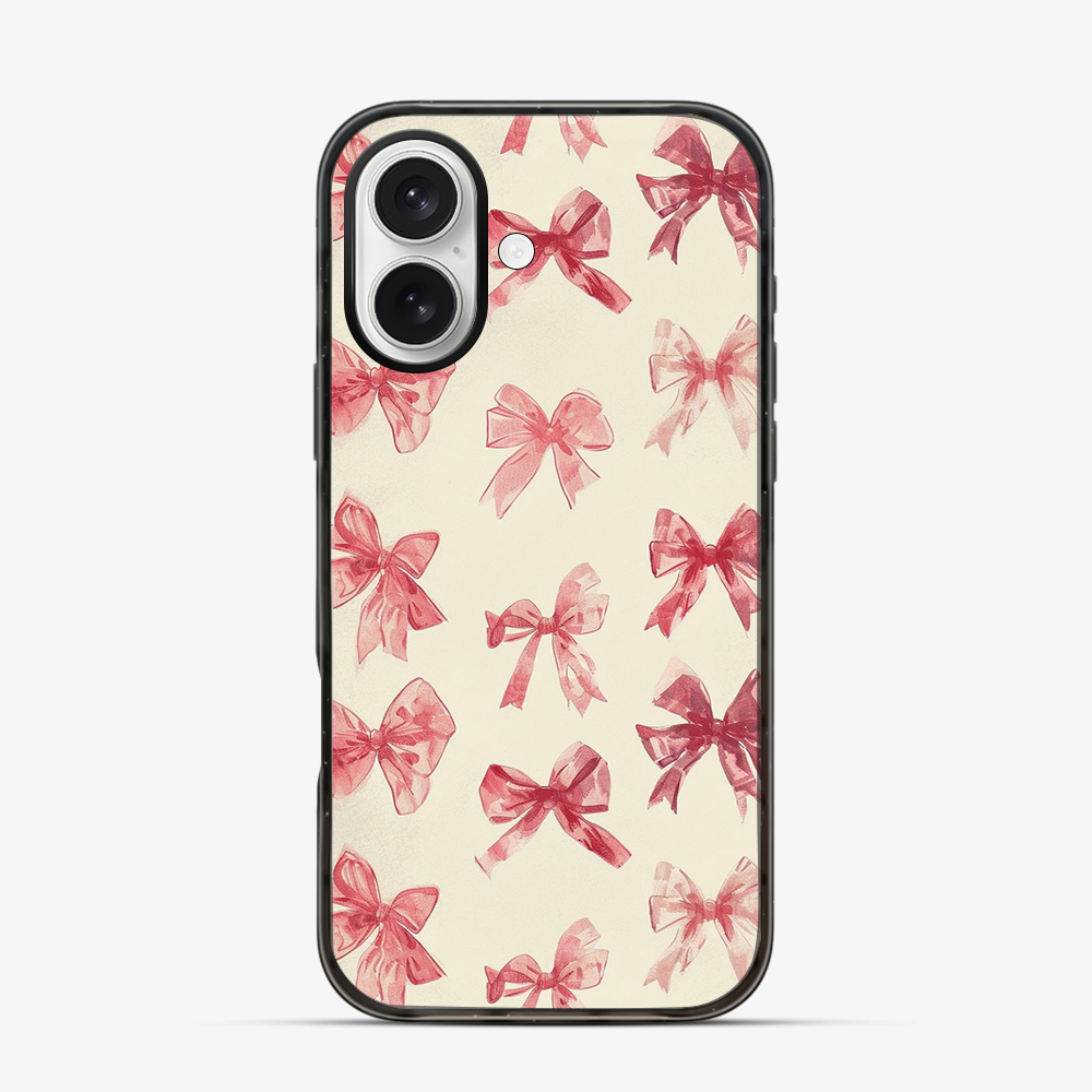 Coquette Sketchy Bow iPhone 17 Case