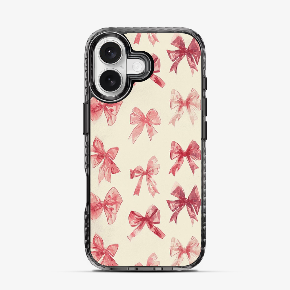 Coquette Sketchy Bow iPhone 17 Case