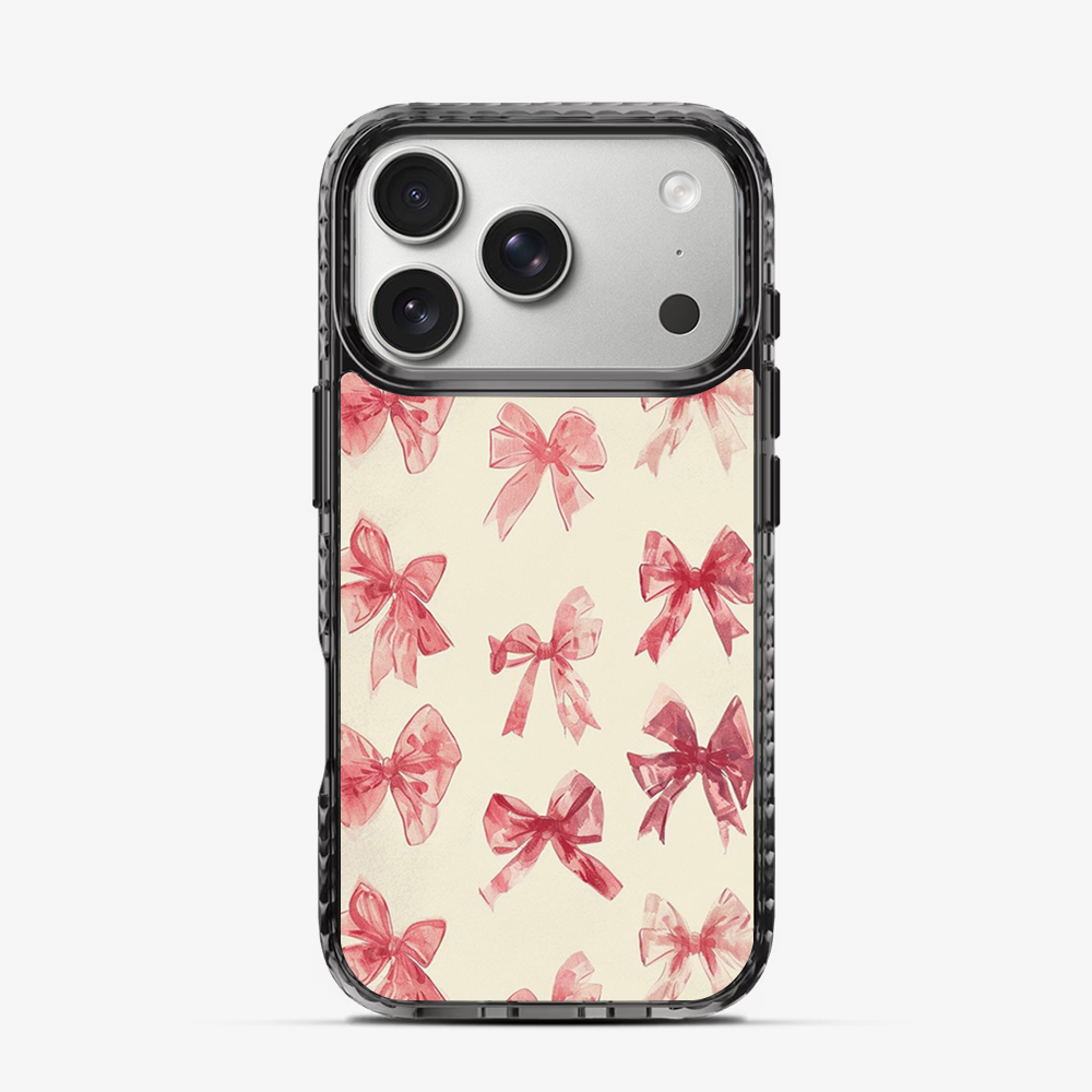 Coquette Sketchy Bow iPhone 17 Pro Max Case