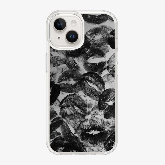 Black Lips Pattern Case