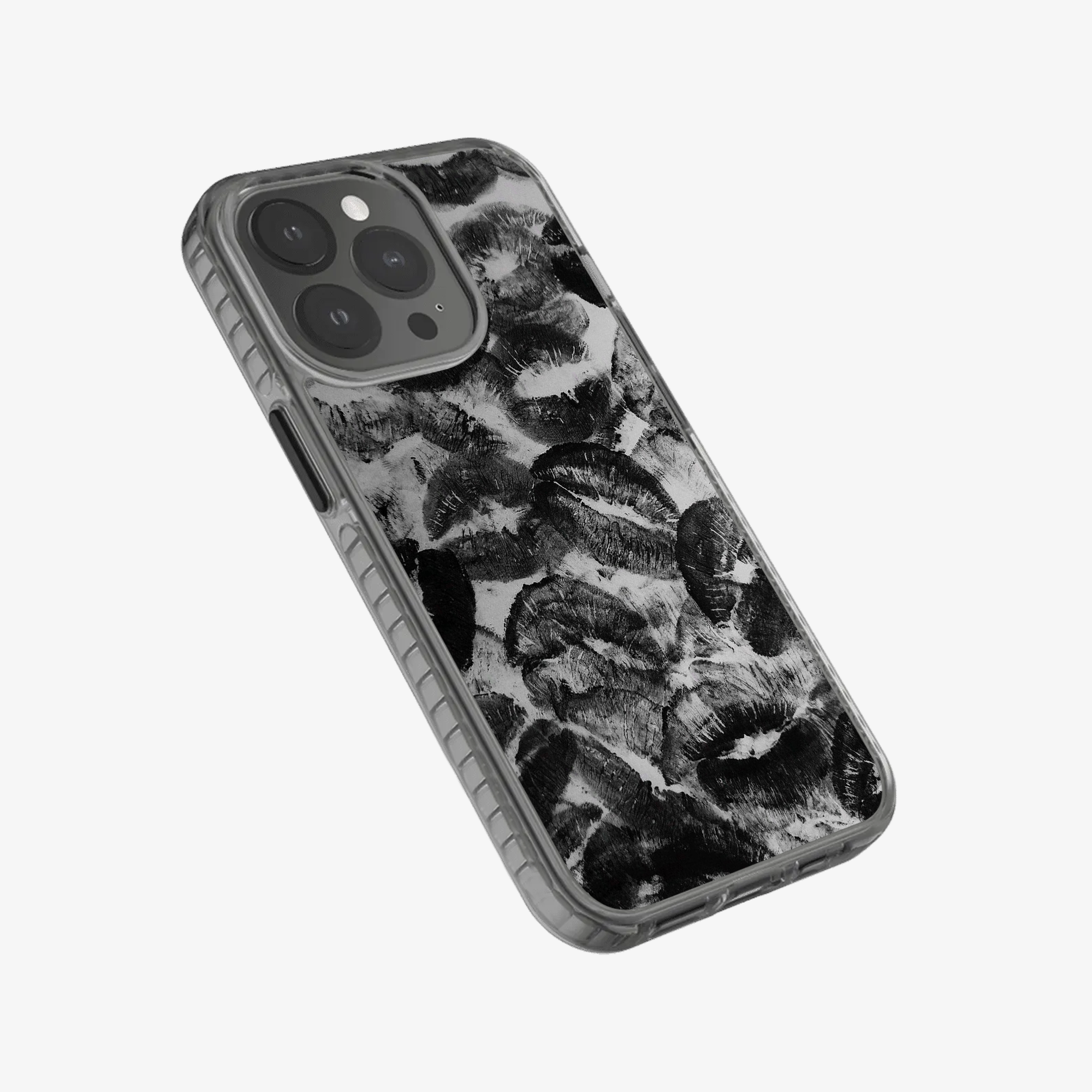 Black Lips Pattern Stride 2.0 Case