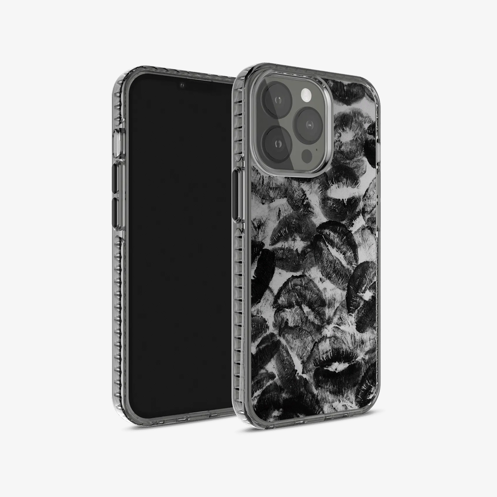 Black Lips Pattern Stride 2.0 Case