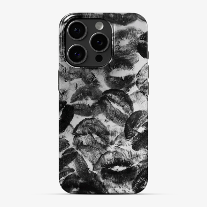 Black Lips Pattern Phone Case