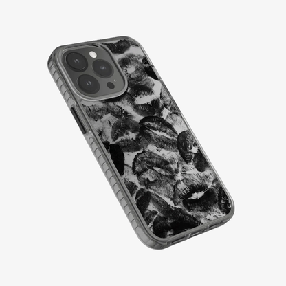 Black Lips Pattern Phone Case
