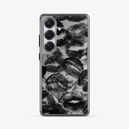 Black Lips Pattern Samsung Phone Case Stride 2.0 Case