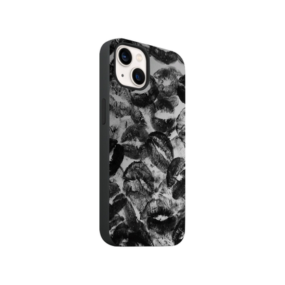 Black Lips Pattern Case