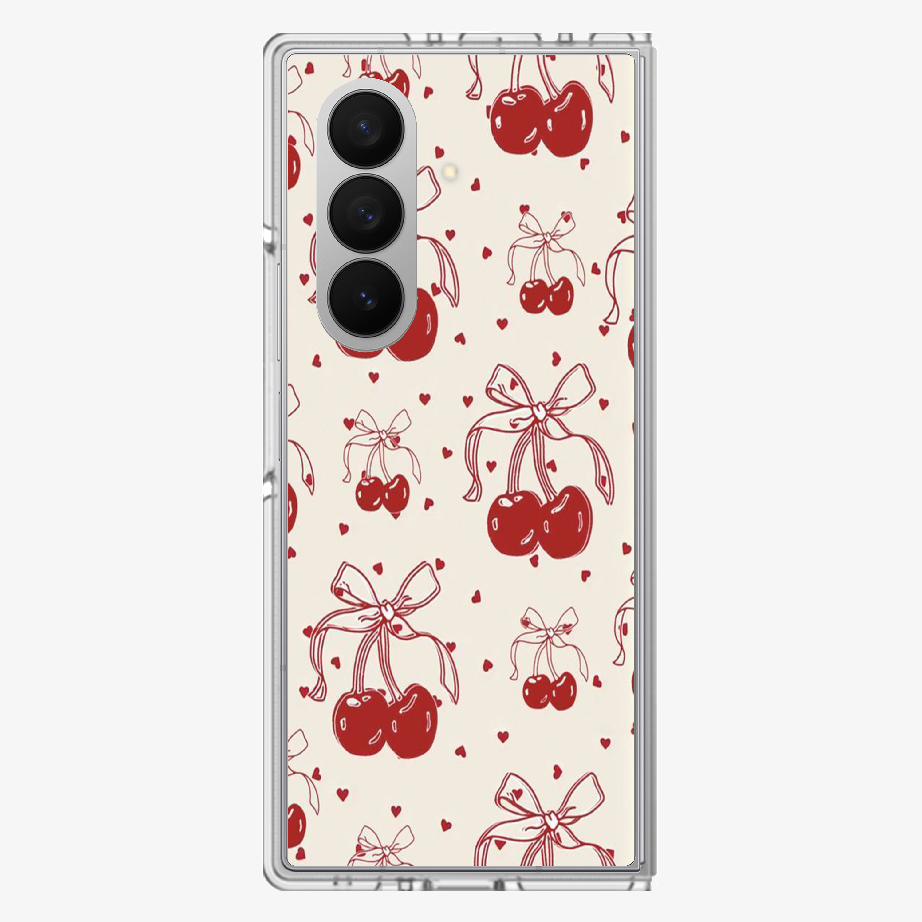 Cherry And The Bow Samsung Z Fold Phone Case