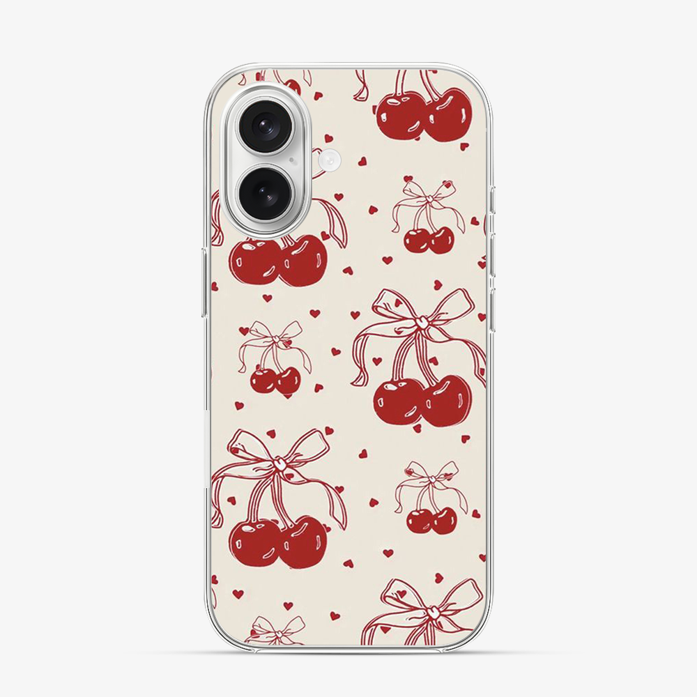 Cherry And The Bow iPhone 17 Case
