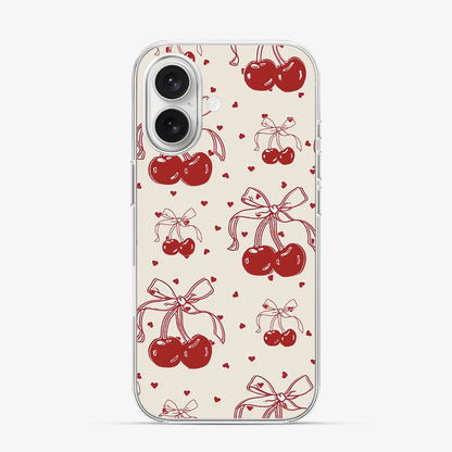 Cherry And The Bow iPhone 17 Case