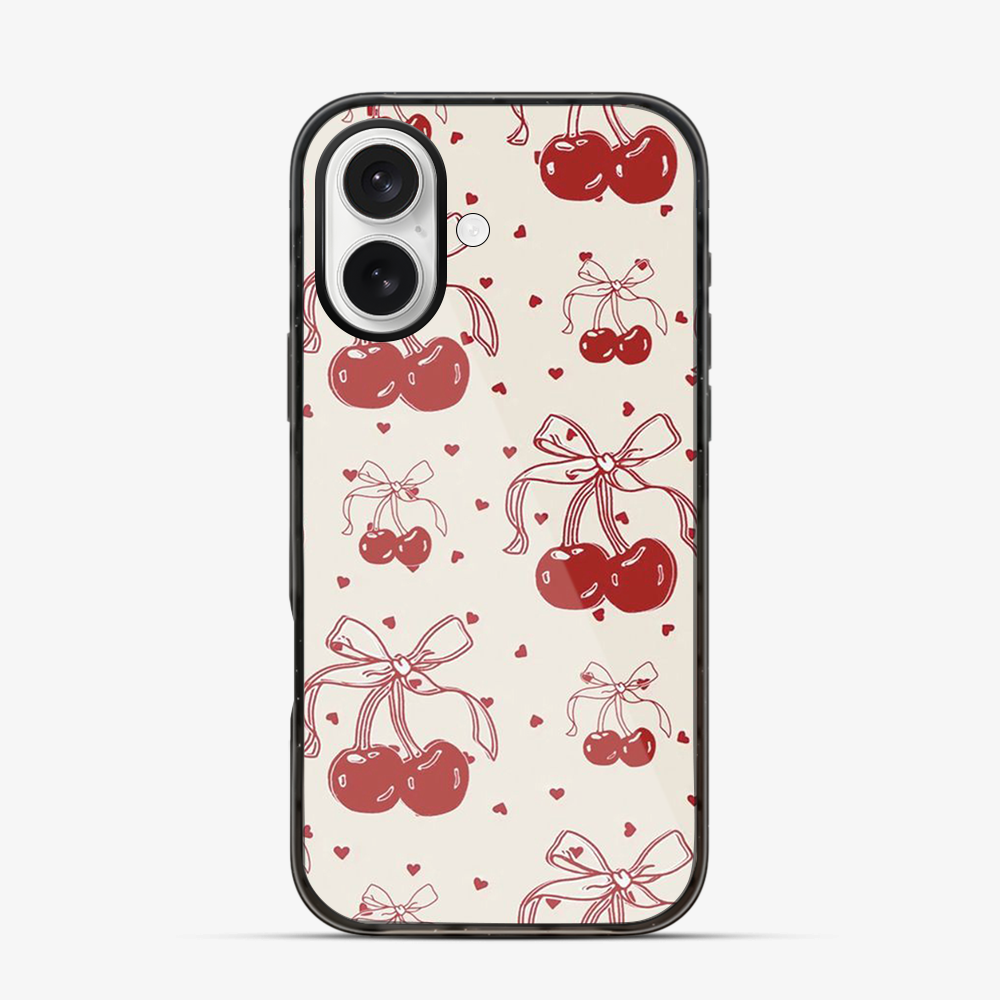 Cherry And The Bow iPhone 17 Case