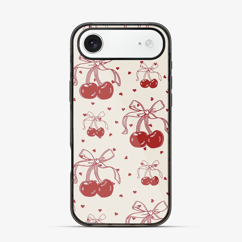 Cherry And The Bow iPhone Air Case