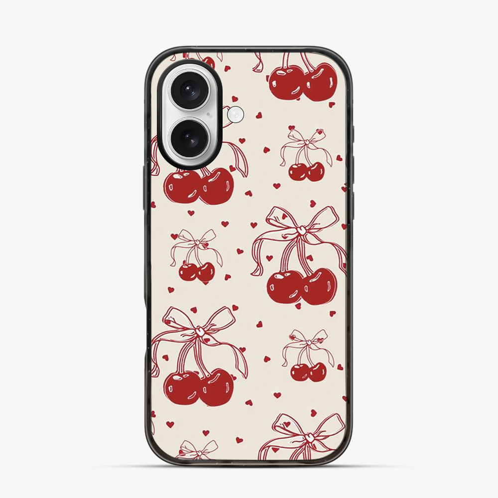 Cherry And The Bow iPhone 17 Case