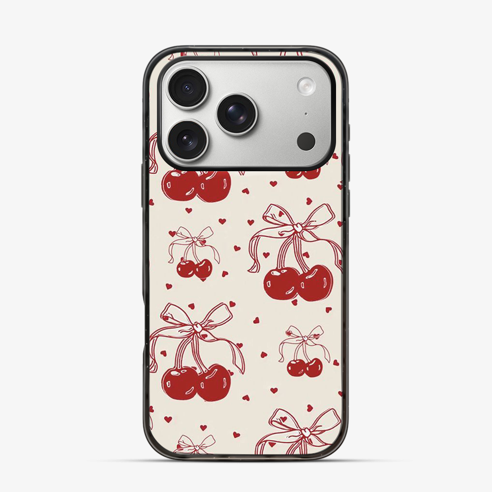 Cherry And The Bow iPhone 17 Pro Max Case