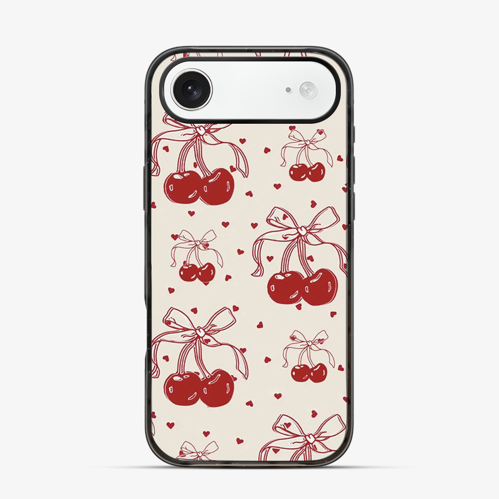 Cherry And The Bow iPhone Air Case