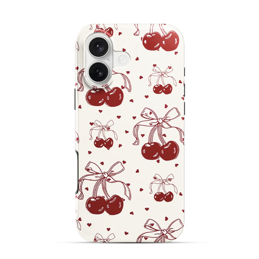 Cherry And The Bow iPhone 17 Case
