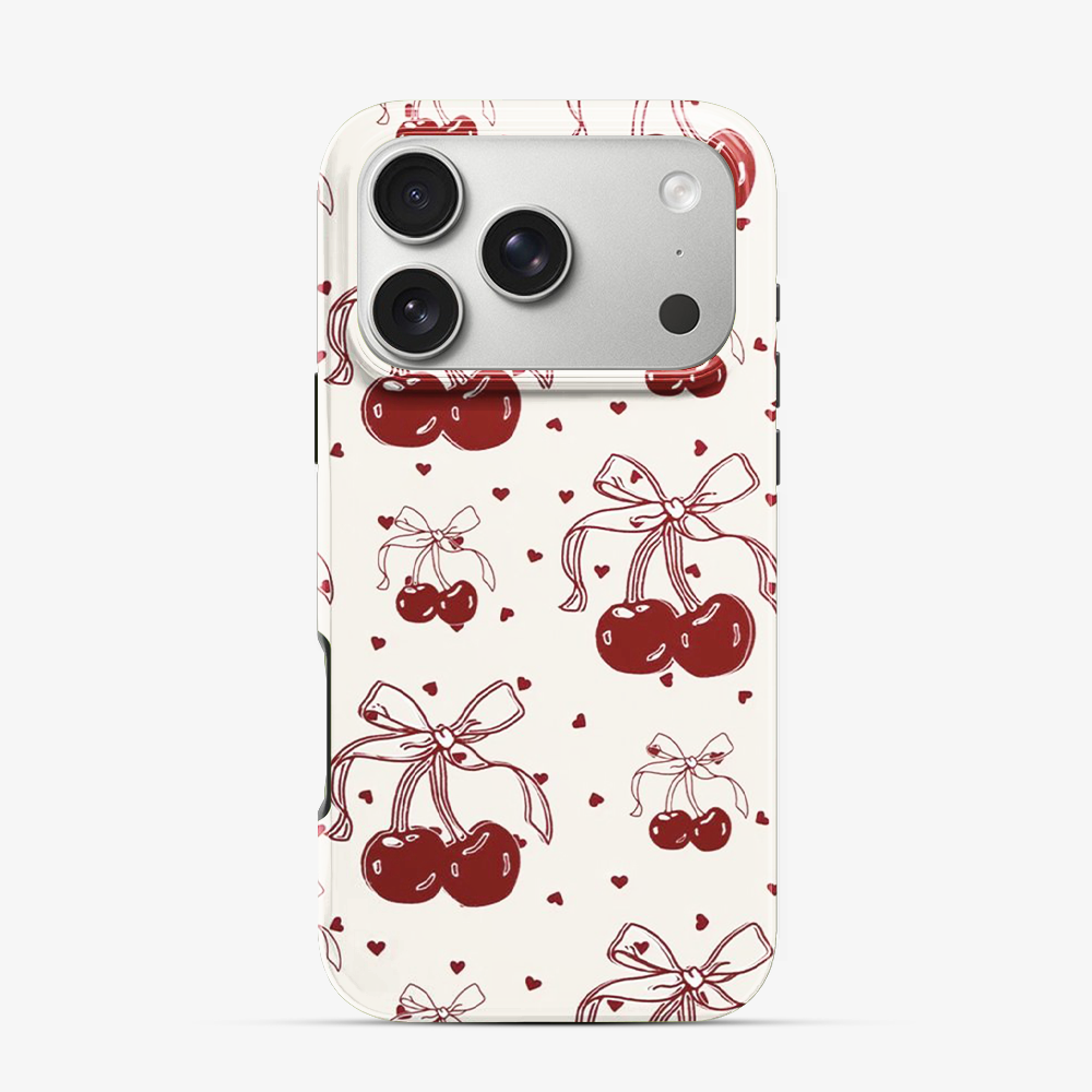 Cherry And The Bow iPhone 17 Pro Max Case