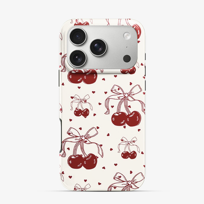 Cherry And The Bow iPhone 17 Pro Max Case