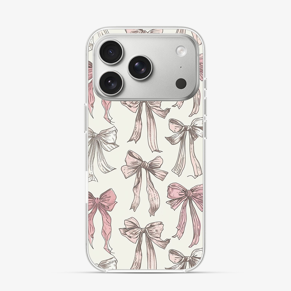 Coquette Tall Bow iPhone 17 Pro Max Case