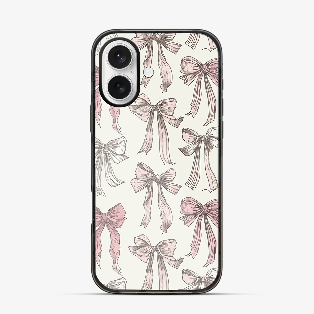 Coquette Tall Bow iPhone 17 Case