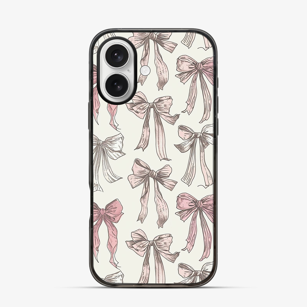 Coquette Tall Bow iPhone 17 Case