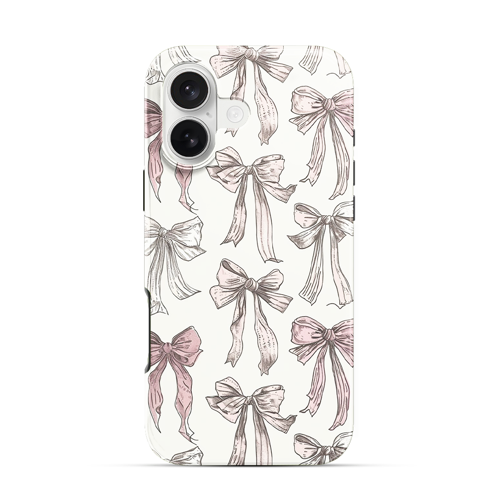 Coquette Tall Bow iPhone 17 Case