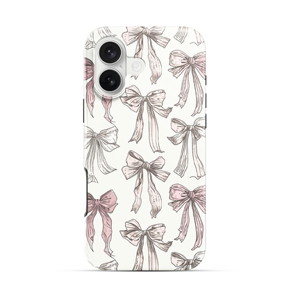 Coquette Tall Bow iPhone 17 Case