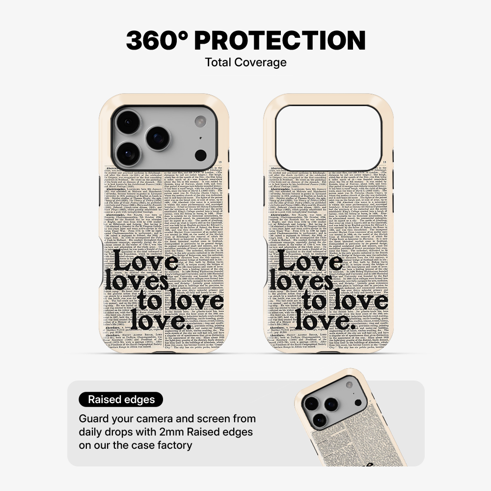 Love Loves to Love Phone Case