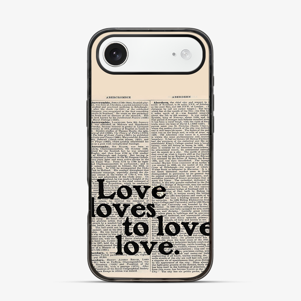 Love Loves to Love iPhone Air Case