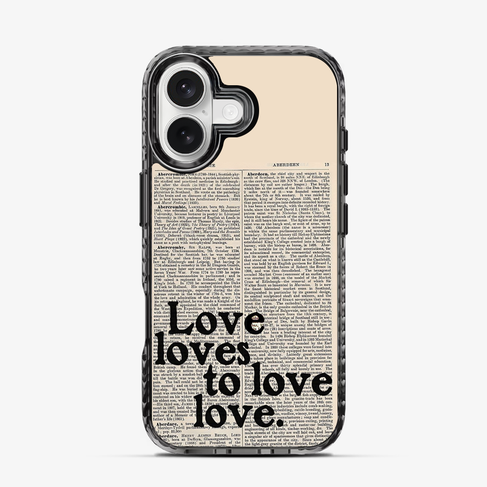 Love Loves to Love iPhone 17 Case