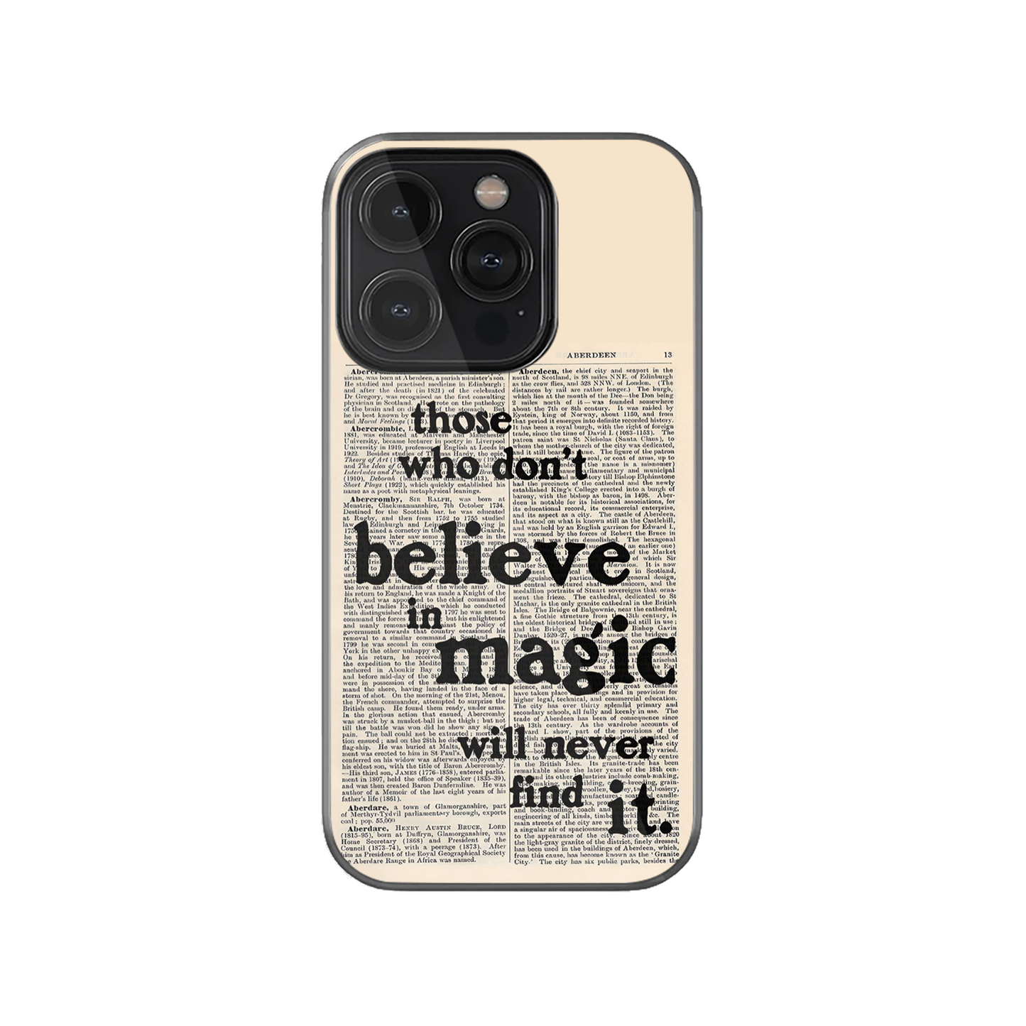 Believe in Magic Case