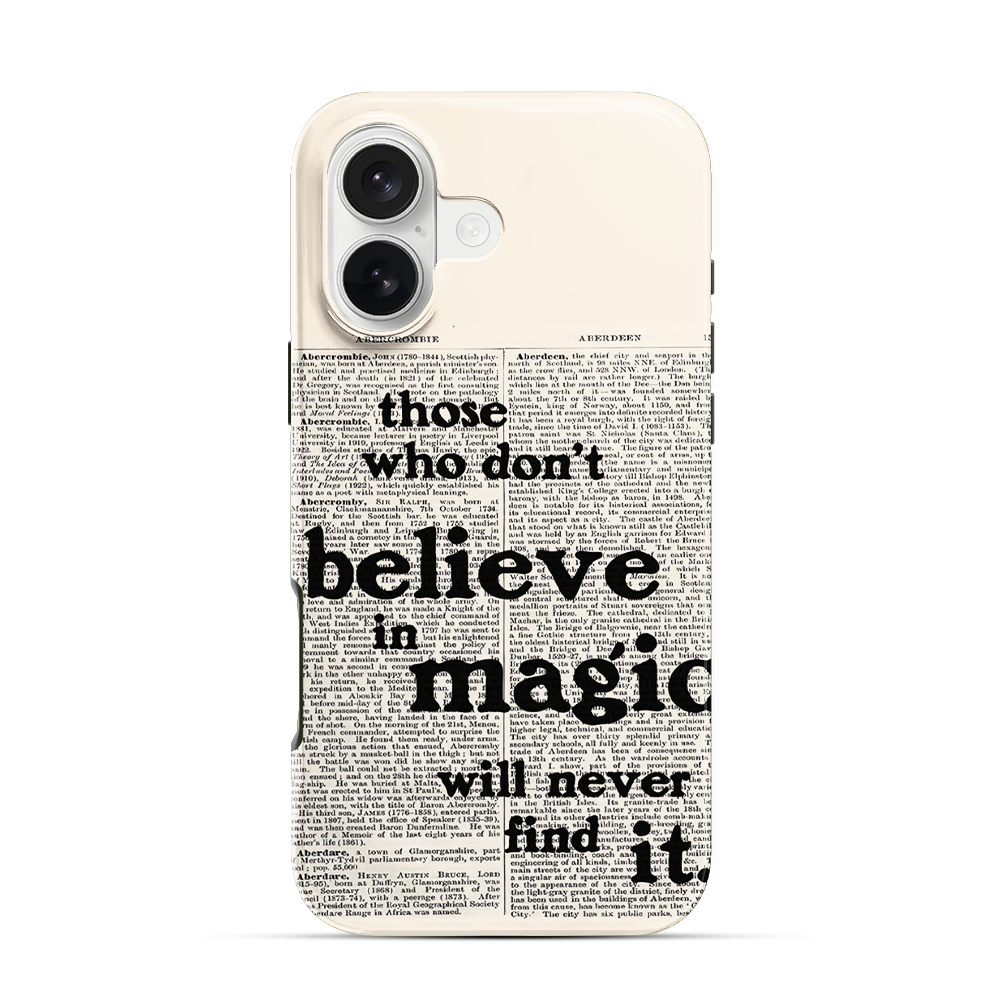 Believe in Magic iPhone 16 Case