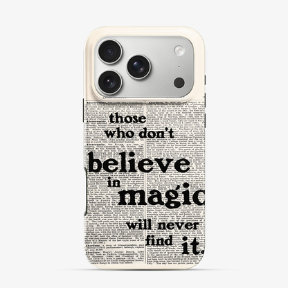 Believe in Magic iPhone 17 Pro Case