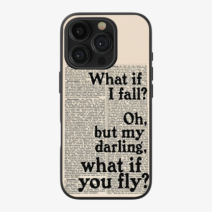 What If You FLY Phone Case Clear Silicone Case