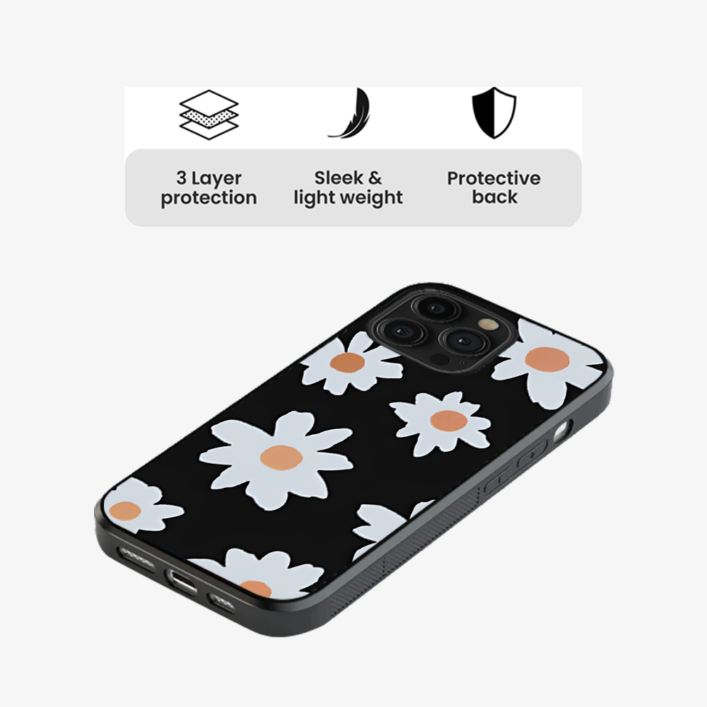 Black Lilies Phone Case