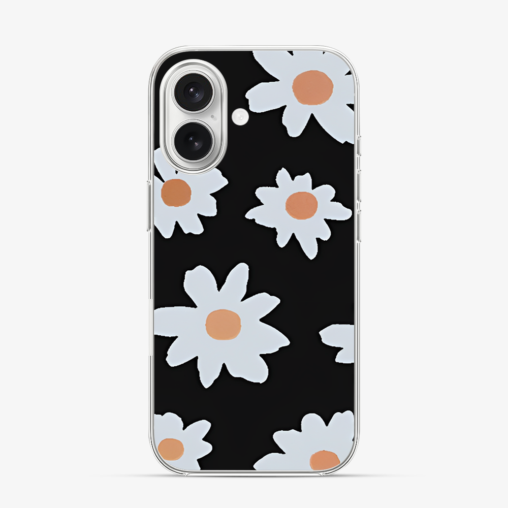 Black Lilies iPhone 16 Case