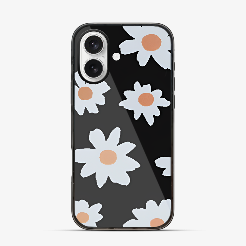 Black Lilies iPhone 16 Case