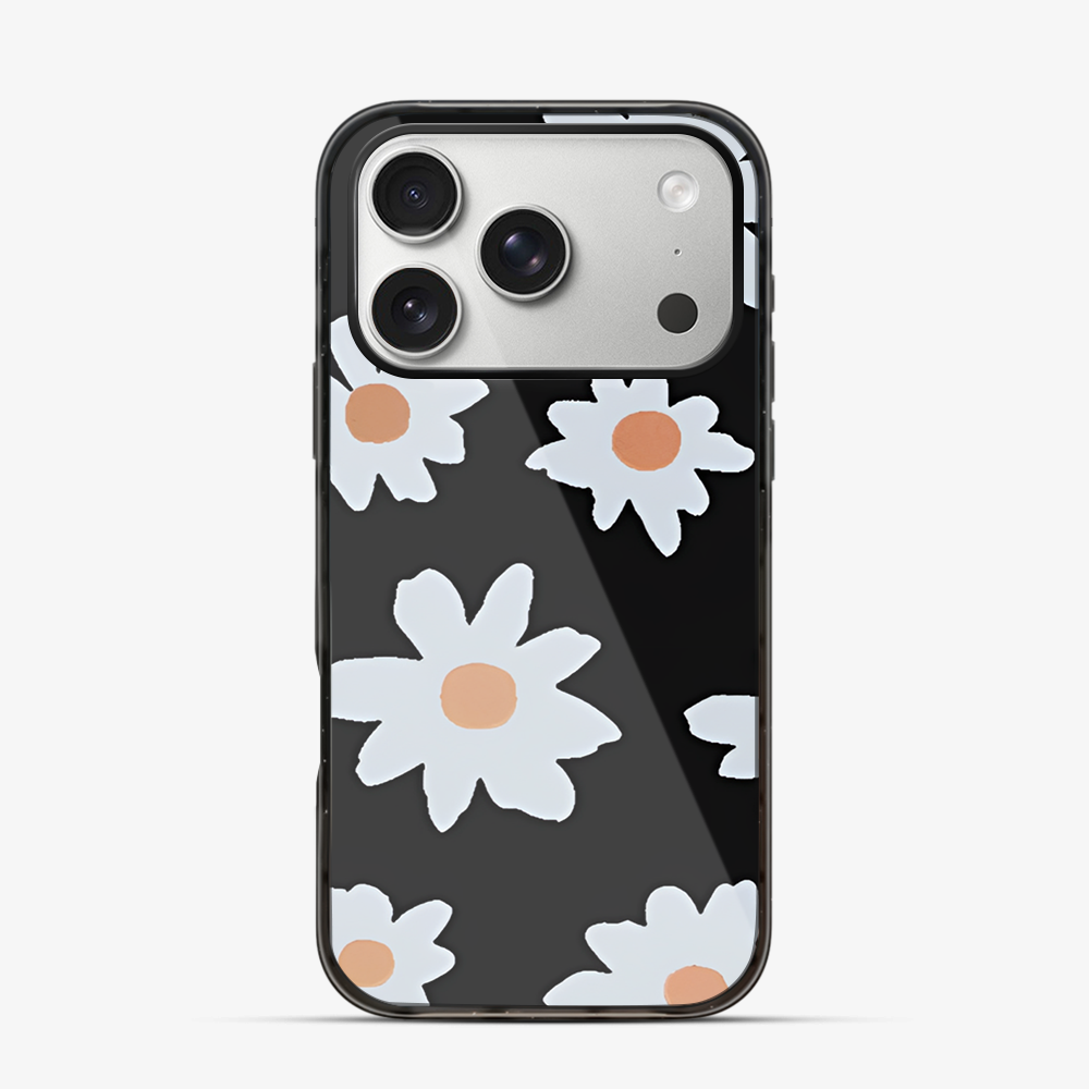 Black Lilies iPhone 17 Pro Case